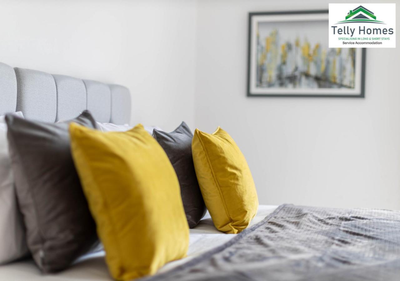 5 Percent Off Weekly And 20 Percent Off Monthly Bookings - Marigold Unit At Telly Homes Limited Birmingham City Centre -2 Bedroom Apartment, Free Wifi Dış mekan fotoğraf