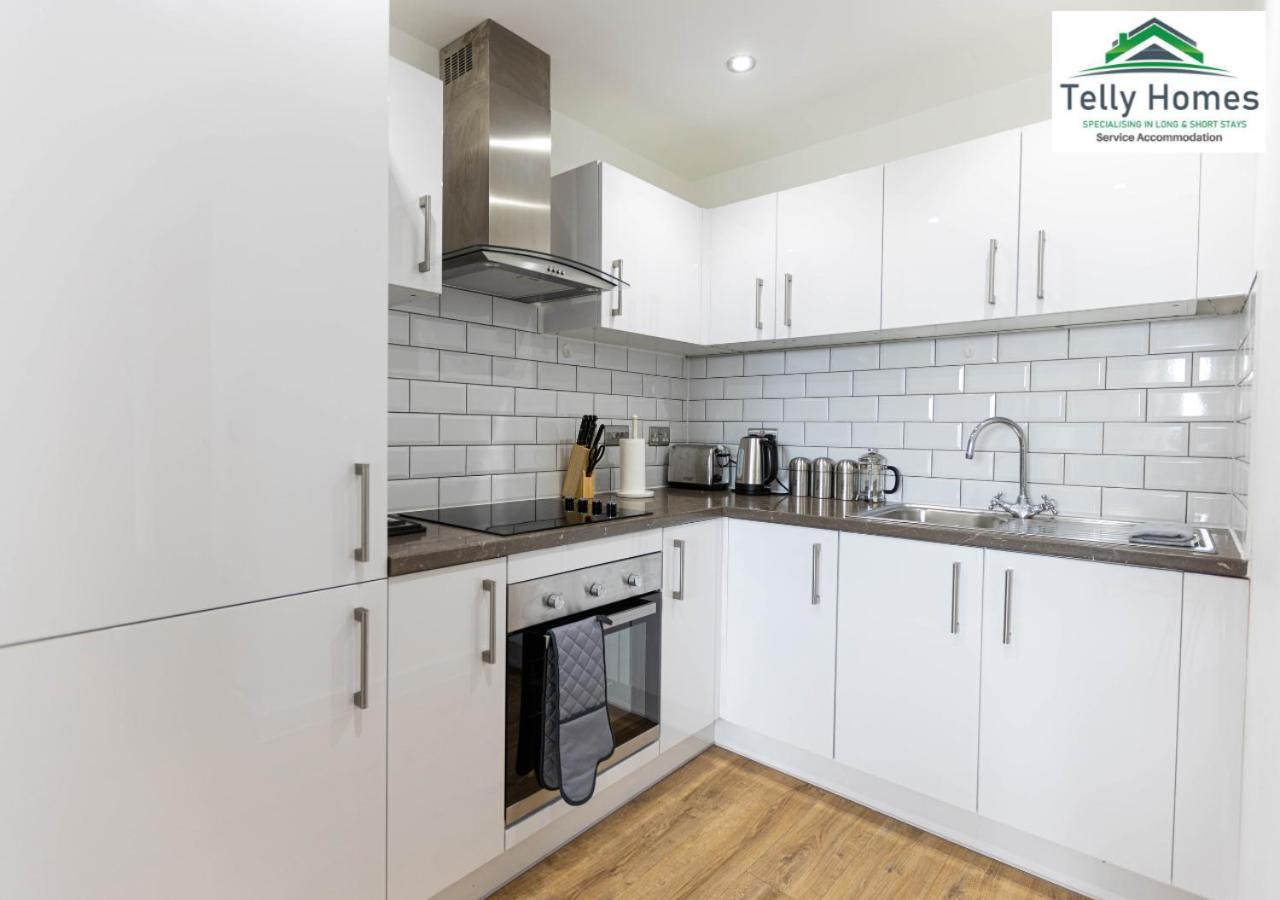 5 Percent Off Weekly And 20 Percent Off Monthly Bookings - Marigold Unit At Telly Homes Limited Birmingham City Centre -2 Bedroom Apartment, Free Wifi Dış mekan fotoğraf