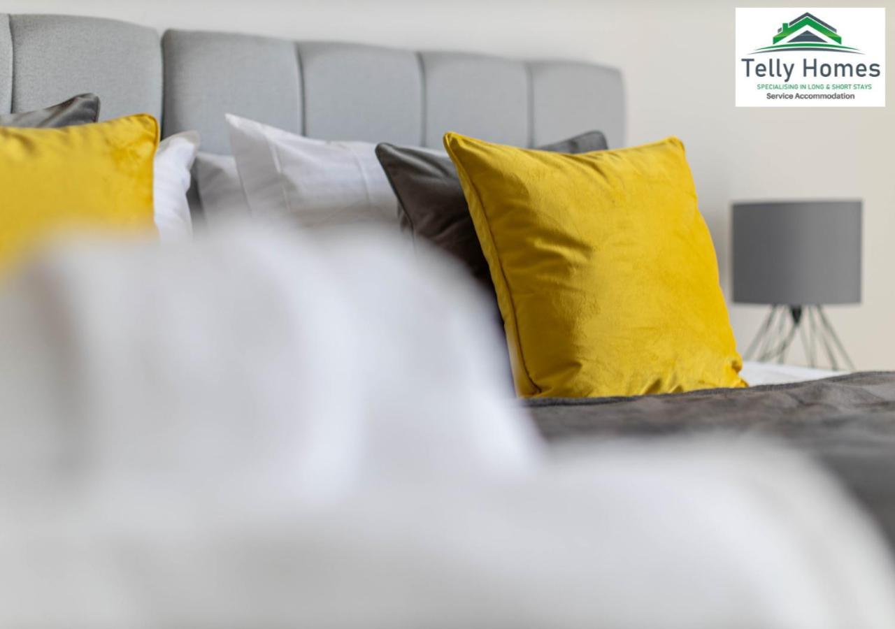 5 Percent Off Weekly And 20 Percent Off Monthly Bookings - Marigold Unit At Telly Homes Limited Birmingham City Centre -2 Bedroom Apartment, Free Wifi Dış mekan fotoğraf