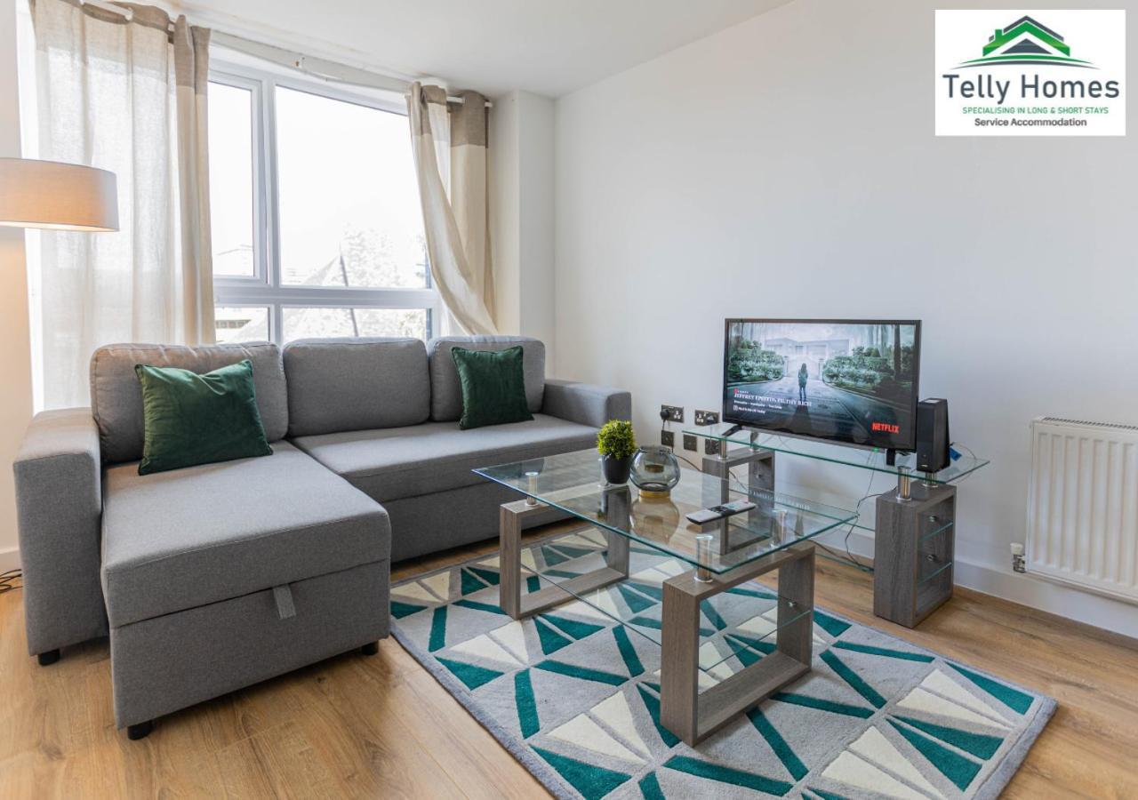 5 Percent Off Weekly And 20 Percent Off Monthly Bookings - Marigold Unit At Telly Homes Limited Birmingham City Centre -2 Bedroom Apartment, Free Wifi Dış mekan fotoğraf