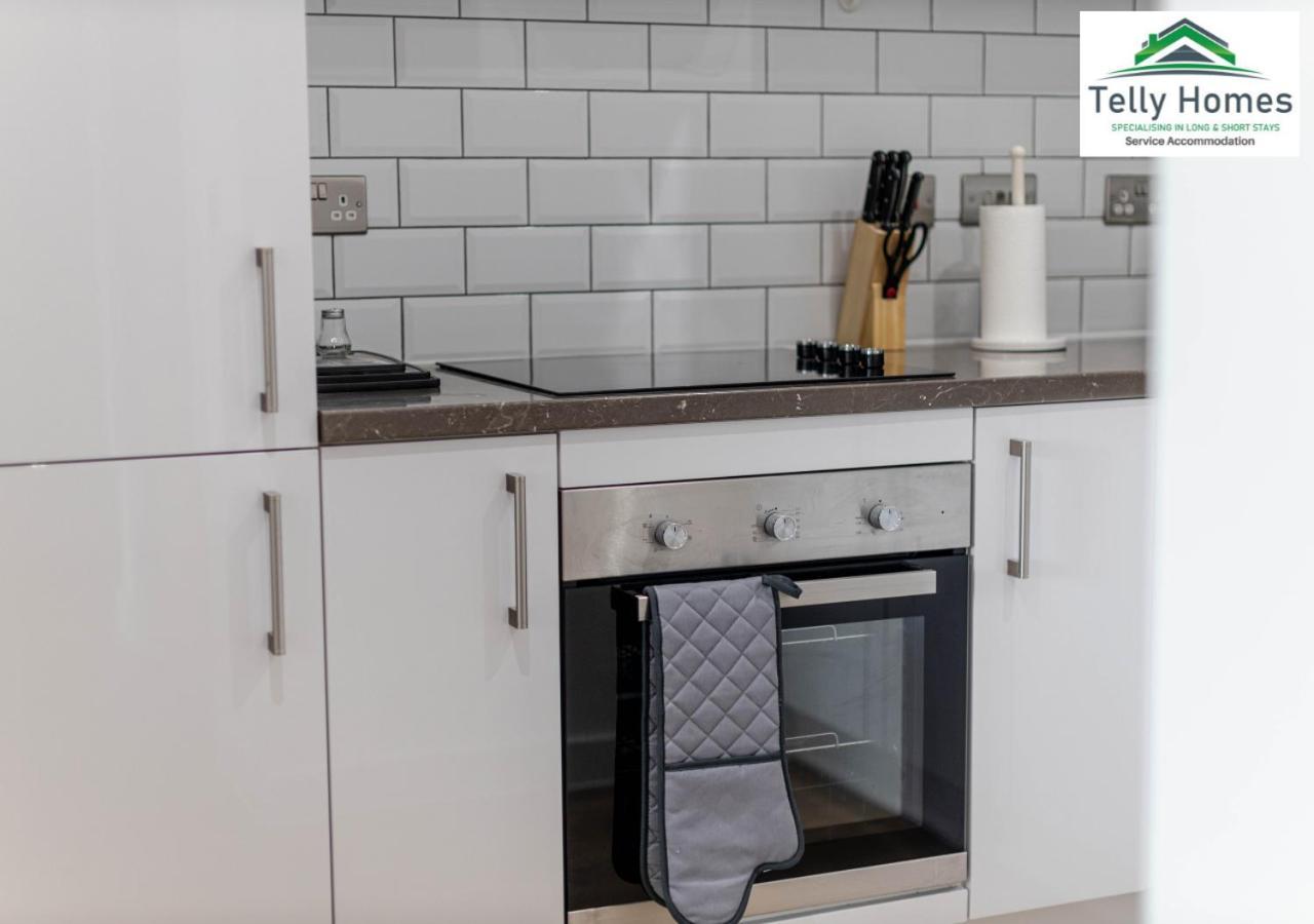 5 Percent Off Weekly And 20 Percent Off Monthly Bookings - Marigold Unit At Telly Homes Limited Birmingham City Centre -2 Bedroom Apartment, Free Wifi Dış mekan fotoğraf