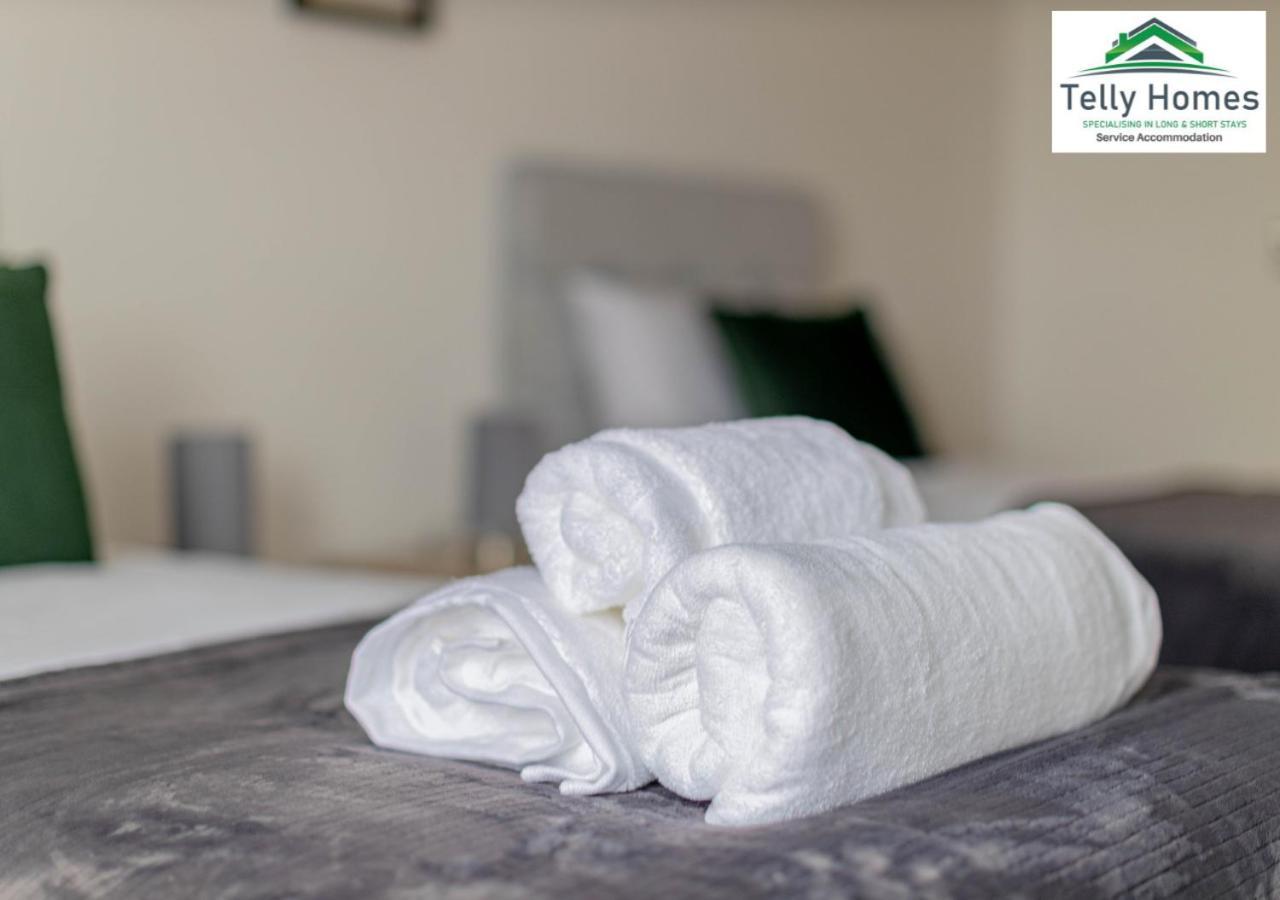 5 Percent Off Weekly And 20 Percent Off Monthly Bookings - Marigold Unit At Telly Homes Limited Birmingham City Centre -2 Bedroom Apartment, Free Wifi Dış mekan fotoğraf