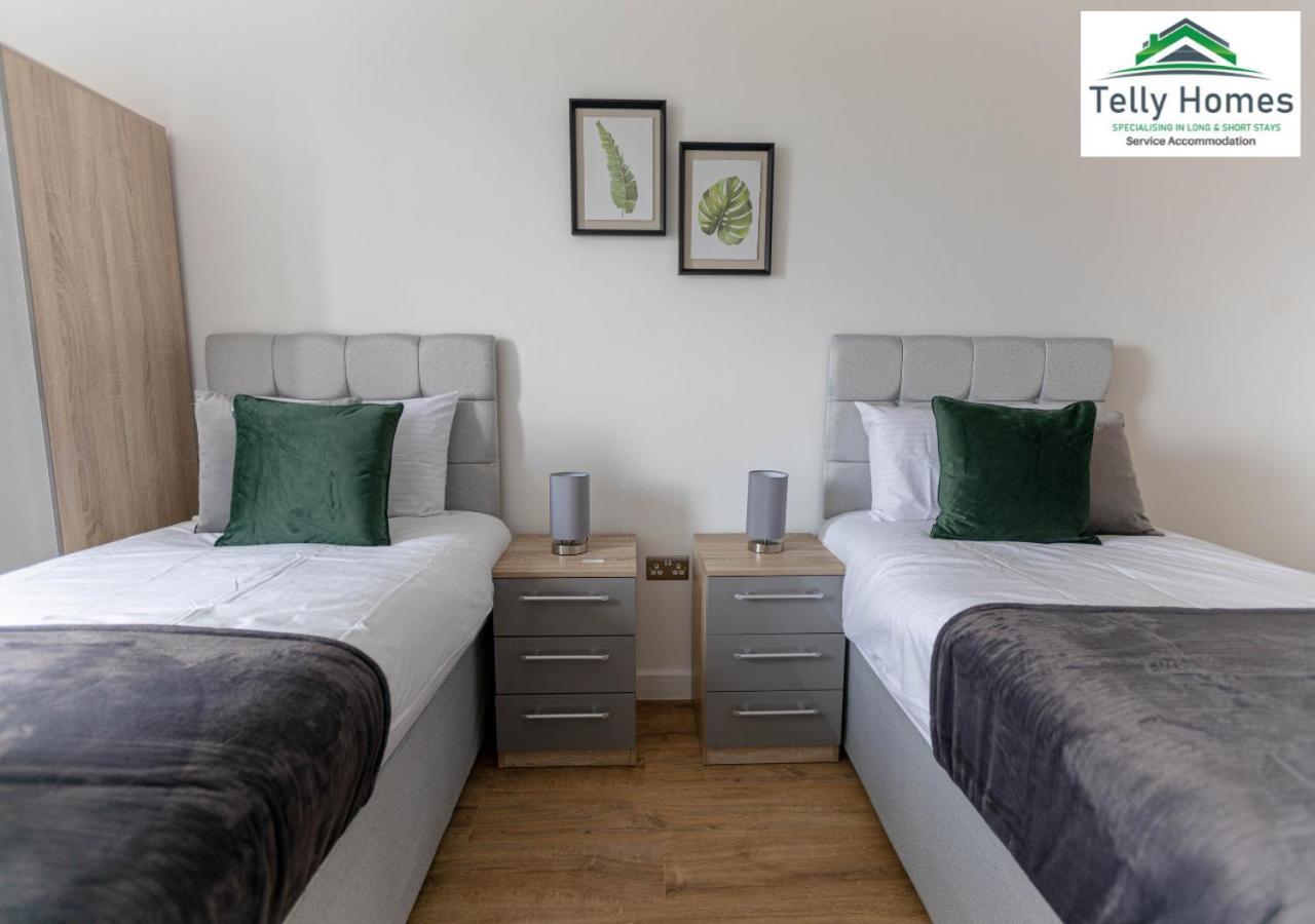 5 Percent Off Weekly And 20 Percent Off Monthly Bookings - Marigold Unit At Telly Homes Limited Birmingham City Centre -2 Bedroom Apartment, Free Wifi Dış mekan fotoğraf