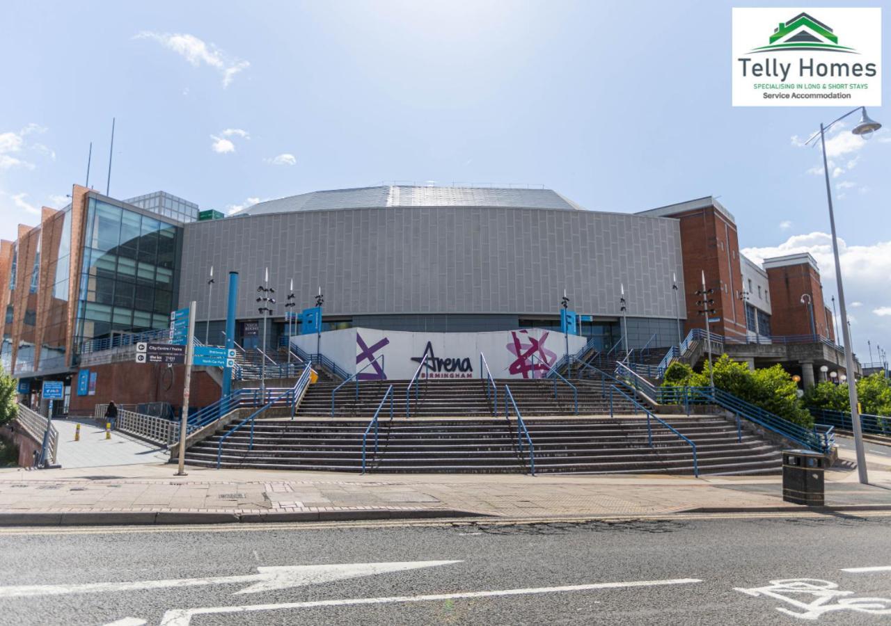 5 Percent Off Weekly And 20 Percent Off Monthly Bookings - Marigold Unit At Telly Homes Limited Birmingham City Centre -2 Bedroom Apartment, Free Wifi Dış mekan fotoğraf
