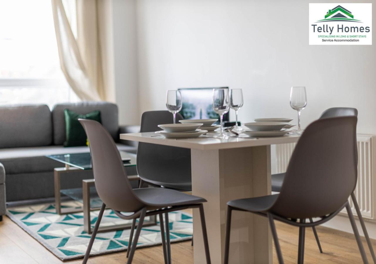 5 Percent Off Weekly And 20 Percent Off Monthly Bookings - Marigold Unit At Telly Homes Limited Birmingham City Centre -2 Bedroom Apartment, Free Wifi Dış mekan fotoğraf