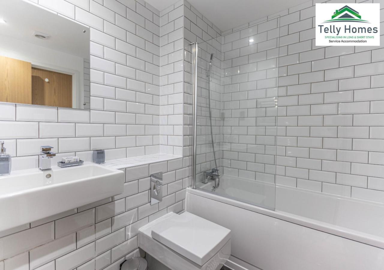 5 Percent Off Weekly And 20 Percent Off Monthly Bookings - Marigold Unit At Telly Homes Limited Birmingham City Centre -2 Bedroom Apartment, Free Wifi Dış mekan fotoğraf